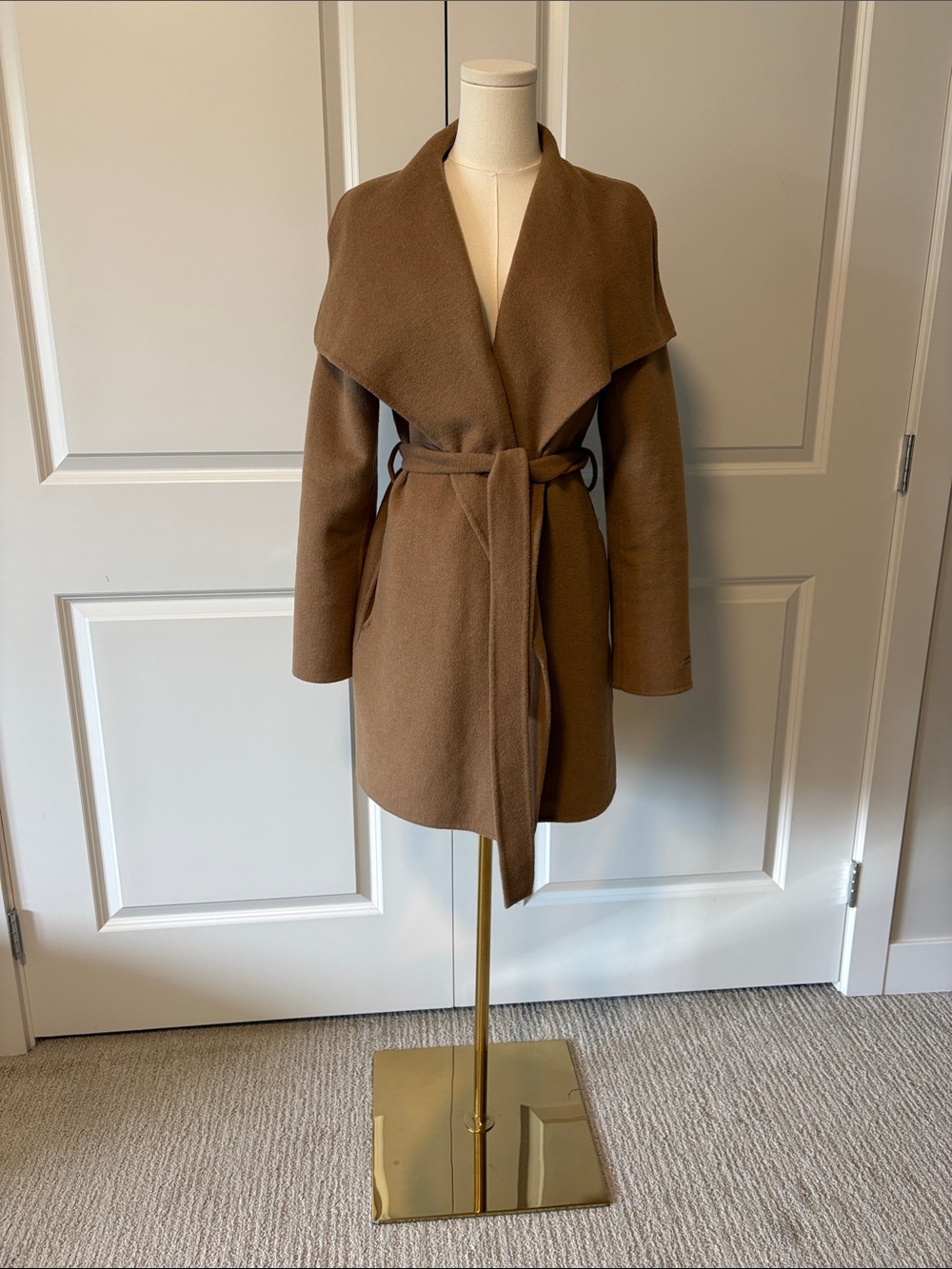 Tahari wrap coat